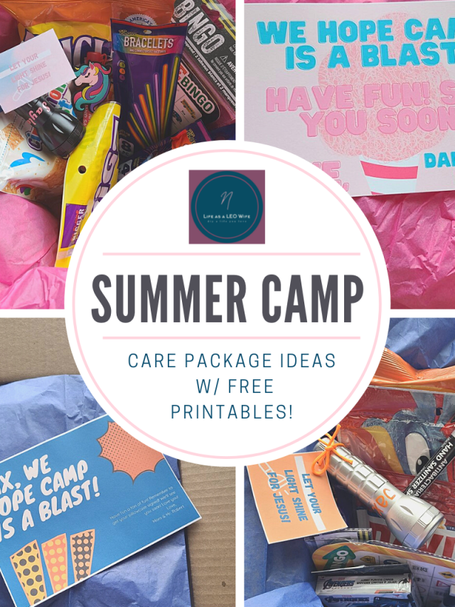 Summer Camp Care Package: How to Put One Together w/ Free Printables!
