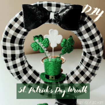 St. Patrick's Day wreath featured image