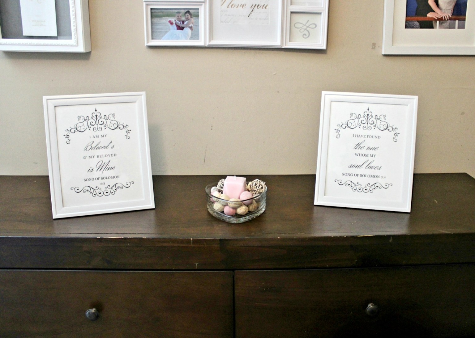 Master Bedroom Wall Art Free Printables - Life as a LEO Wife