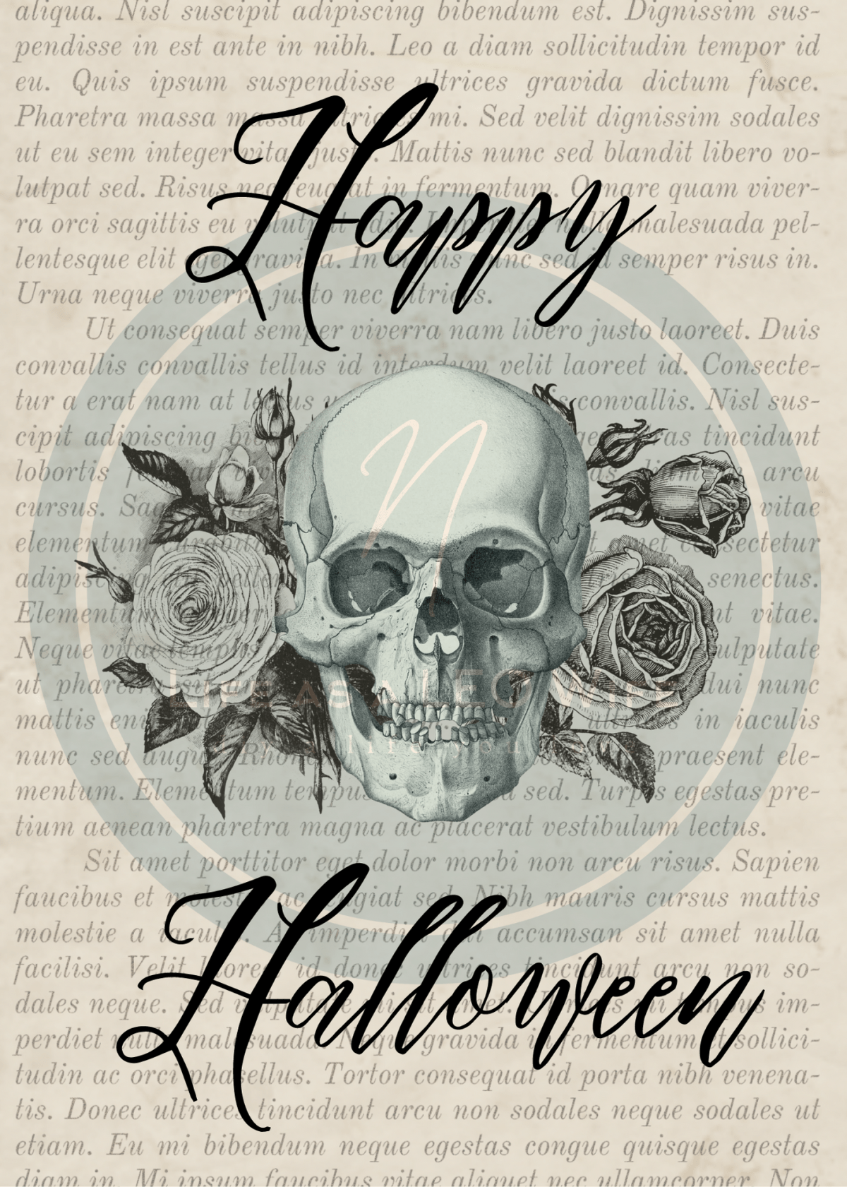 Free Elegant Halloween Printables