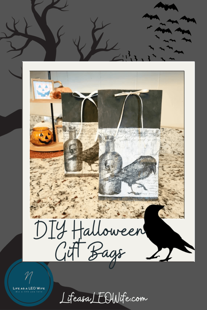 Halloween gift bags Pinterest image 2
