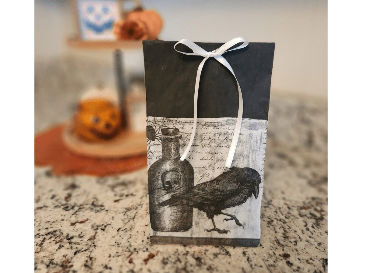 Artistic Diy Halloween Gift Bag Artwork in HD Artistic Diy Halloween Gift Bag Artwork in HD