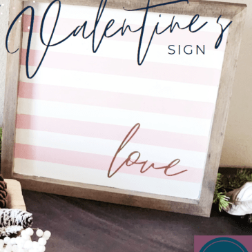 Dollar Tree Valentine's Day Sign featured image