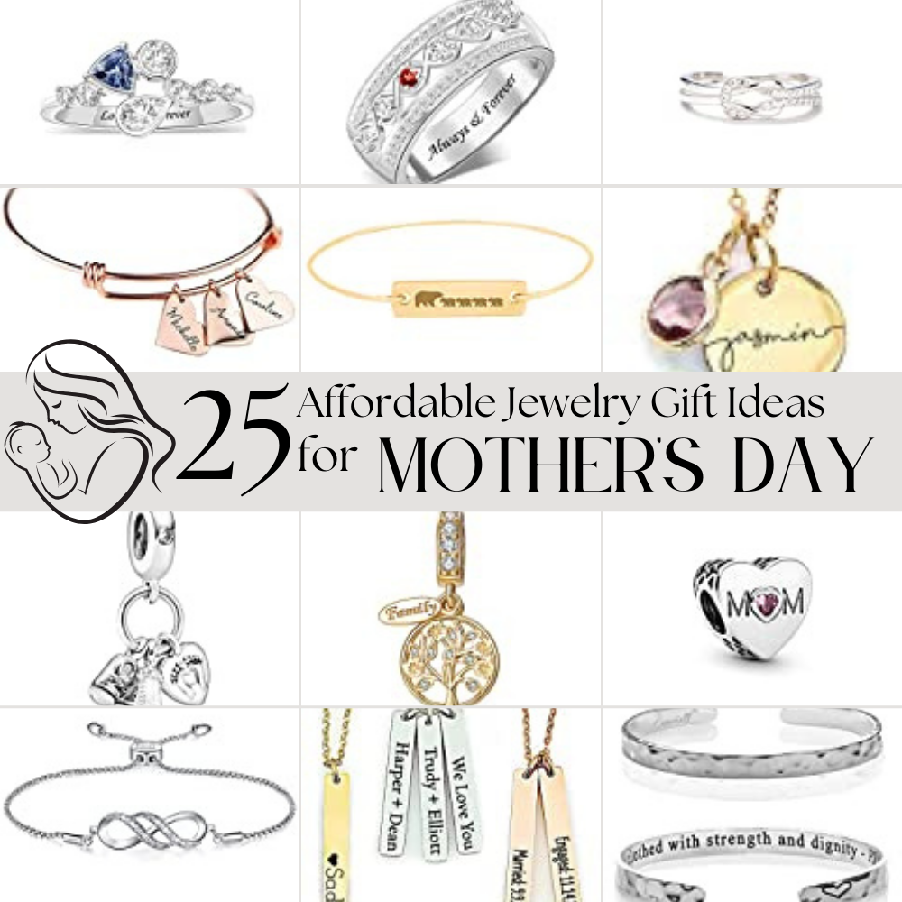 Affordable gift ideas for Mother's Day pinnable featured image.
