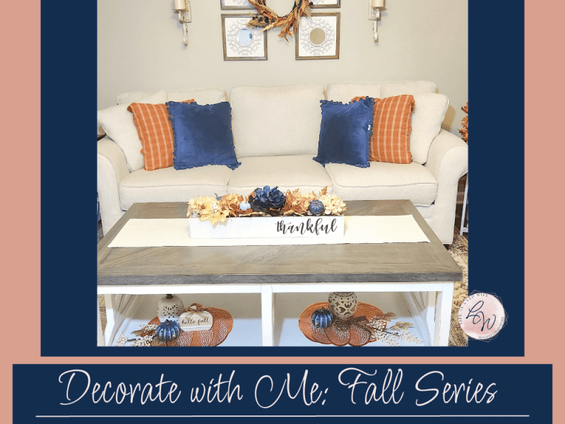 Decorate with Me: How to Decorate with Fall Pillows!