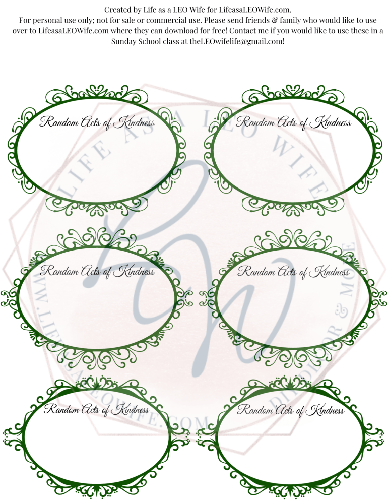 Free Printable Letter From Santa &amp; Random Acts of Kindness - Life as a ...