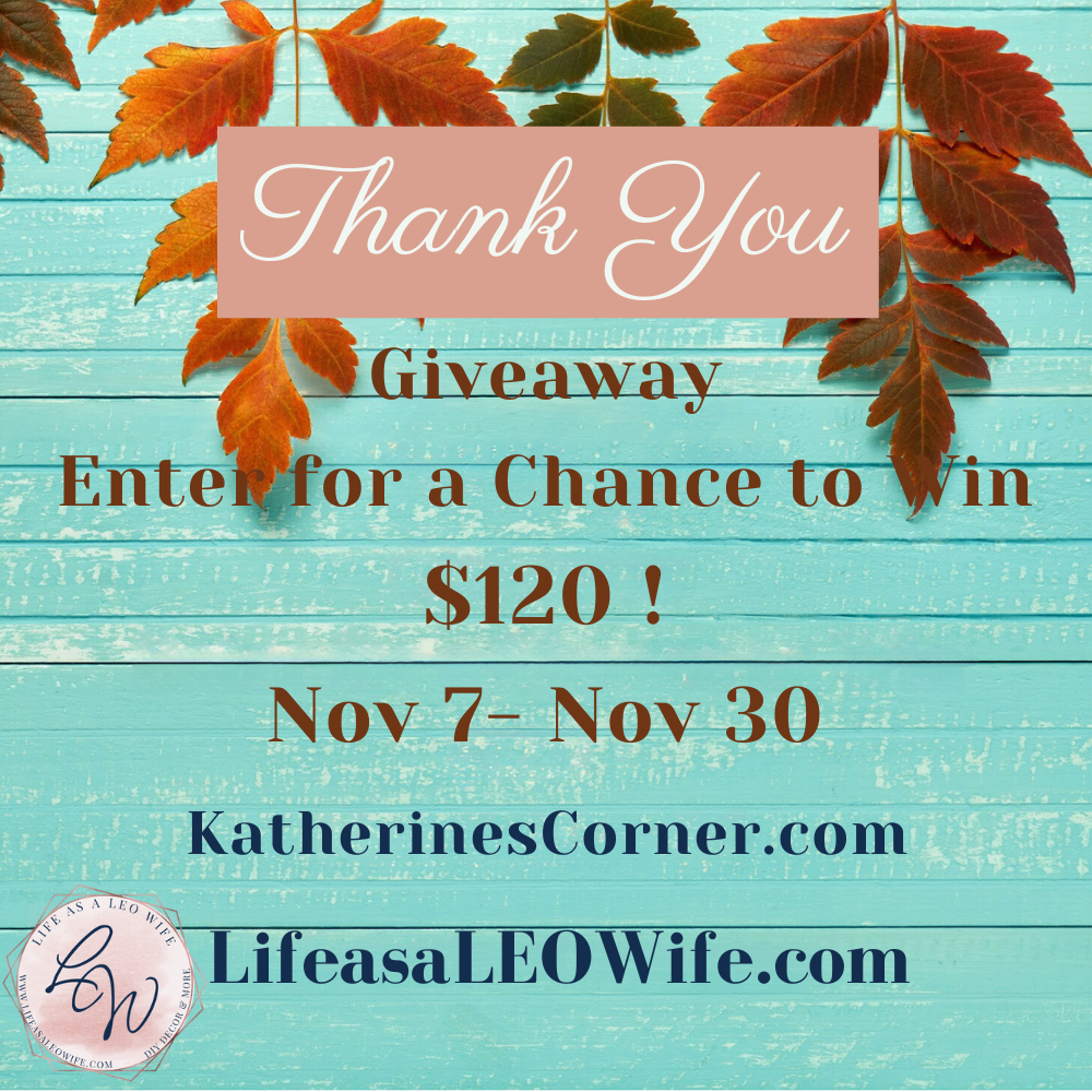 Thankful for You Giveaway: We Love Our Readers So We’re Giving Away a $120 Cash Prize!