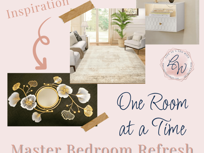 Master Bedroom Refresh Week 1: Redecoration Inspiration